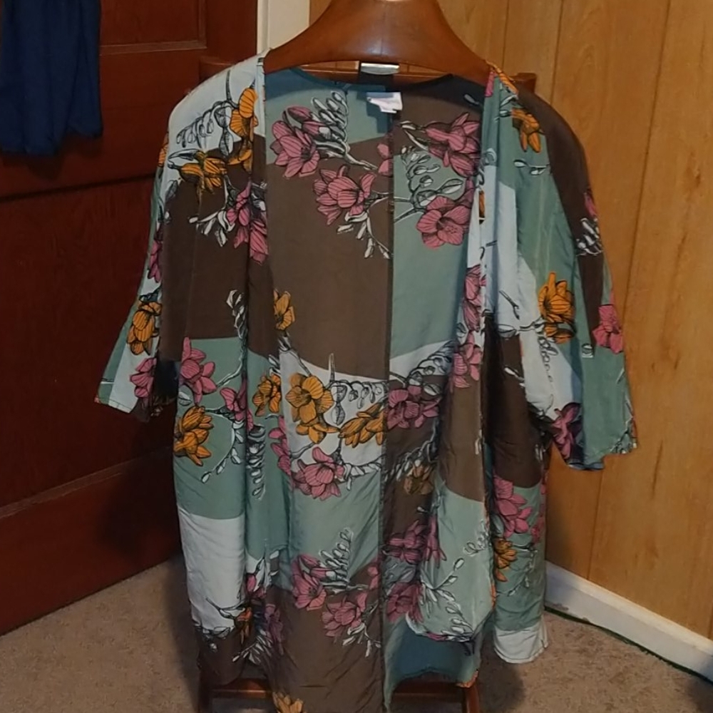 Floral coverup
